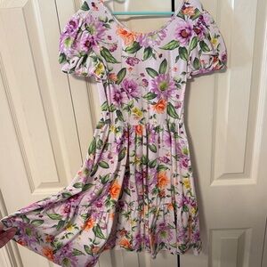 Janie and Jack floral dress size 12